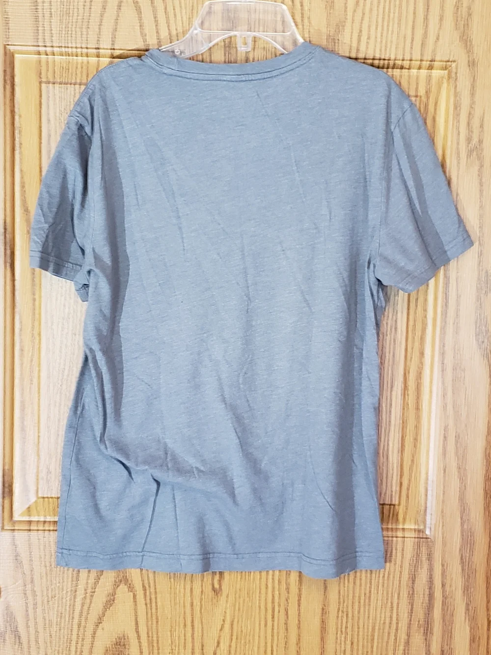 Banana Republic Olive Green Short-Sleeve Tee with Palm & Sunset Graphic. Small.